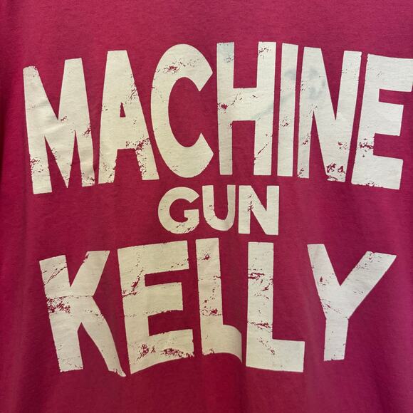 NWOT MGK Machine Gun Kelly Embers‎ Official Merchandise Pink L - Picture 3 of 7